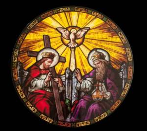 The-Holy-Trinity-in-Stained-Glass